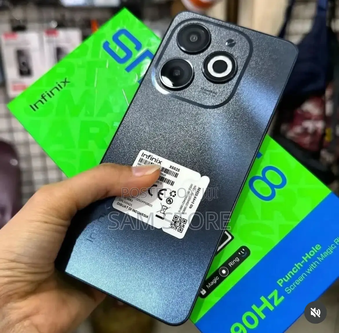 New Infinix Smart 8 64 GB Black
