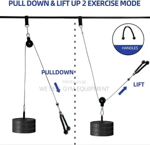 Pulley System Cable Portable Handle Machine