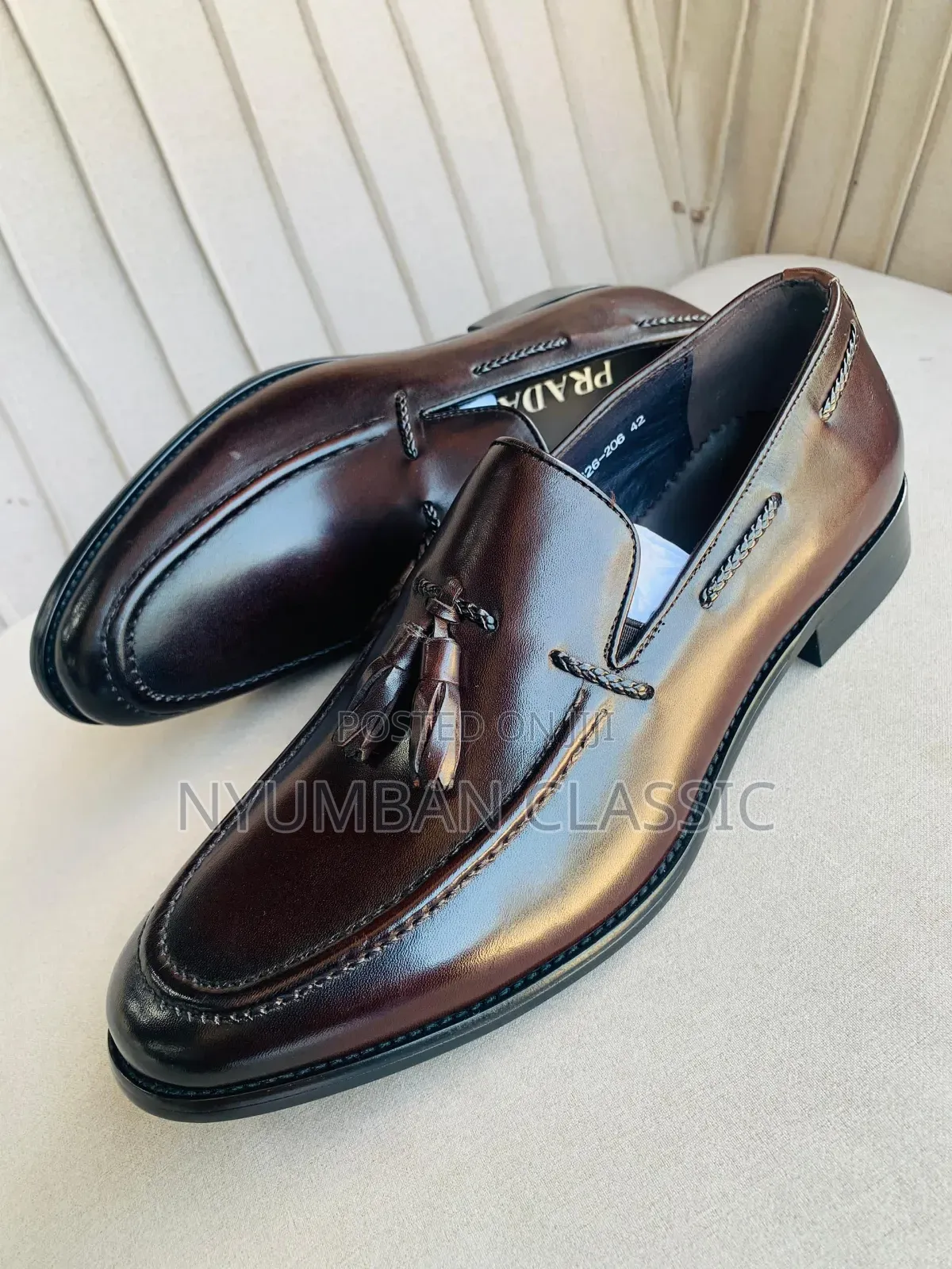 Prada Moccasin Shoes Original