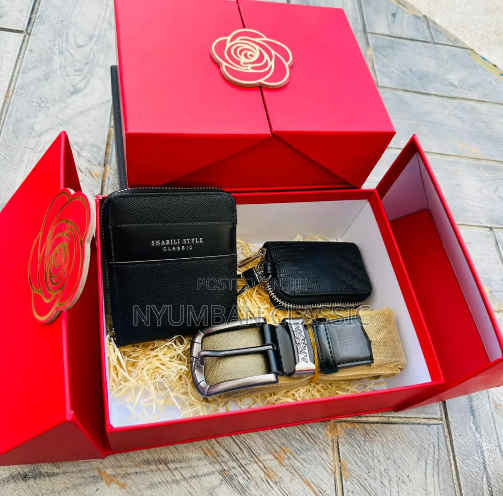 Mens Set Wallet , Holder,Belts