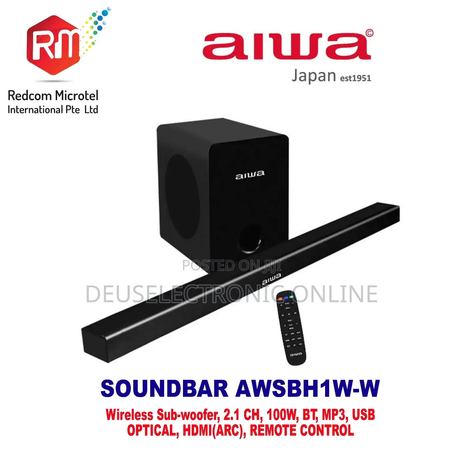 Aiwa Sounds Bar System