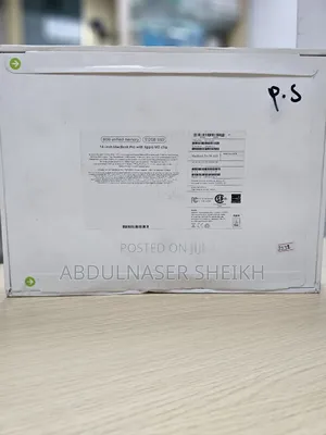 New Laptop Apple MacBook Pro 2023 M3 14-Inch 8GB Apple M3 SSD 512GB