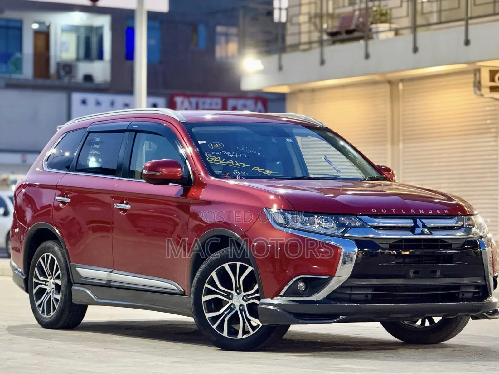 Mitsubishi Outlander 2015 Burgundy