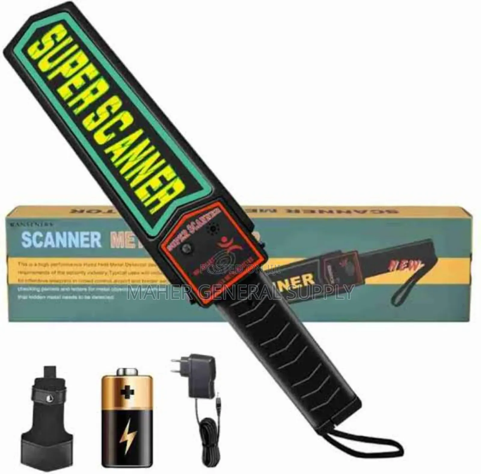Metal Detector (Super Scanner) Rechargeable