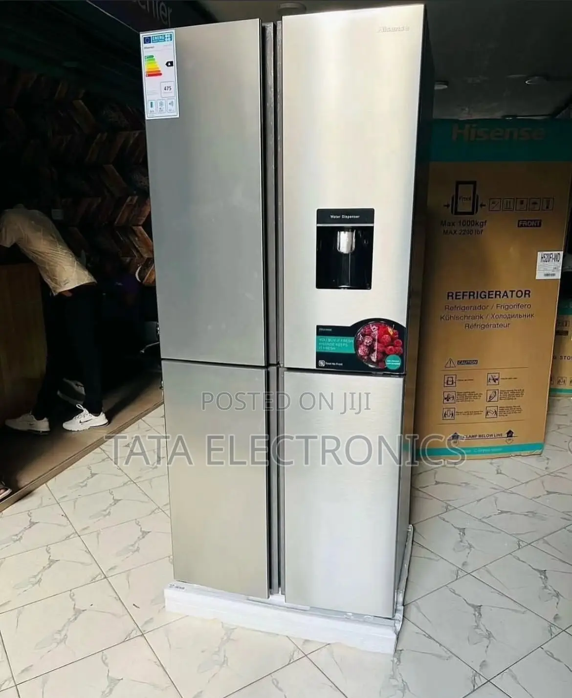 Hisense Refrigerator 400 Liter || H520fi-Wd