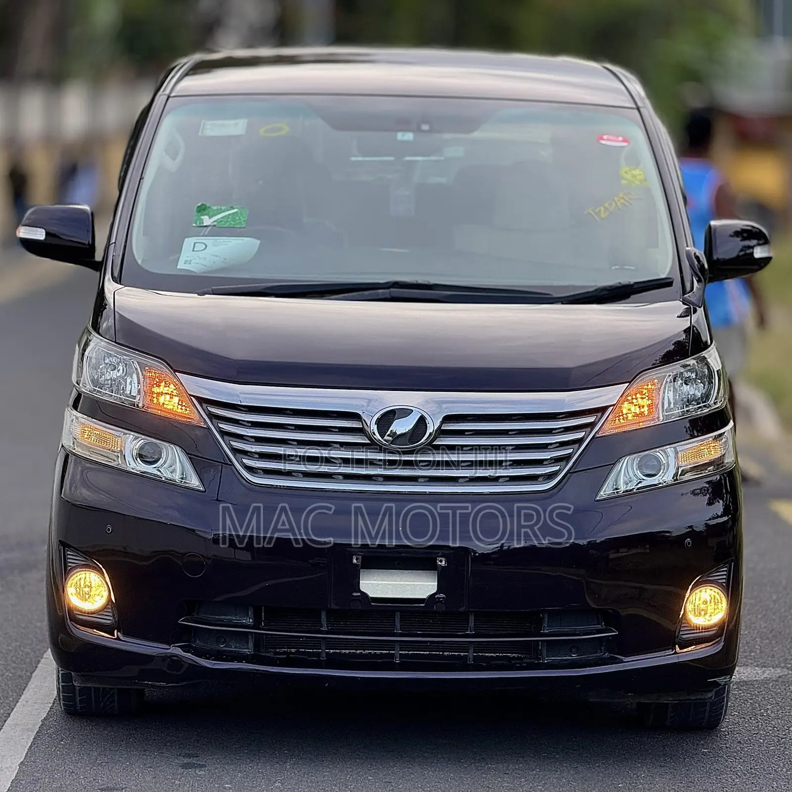 Toyota Vellfire 2009 Purple
