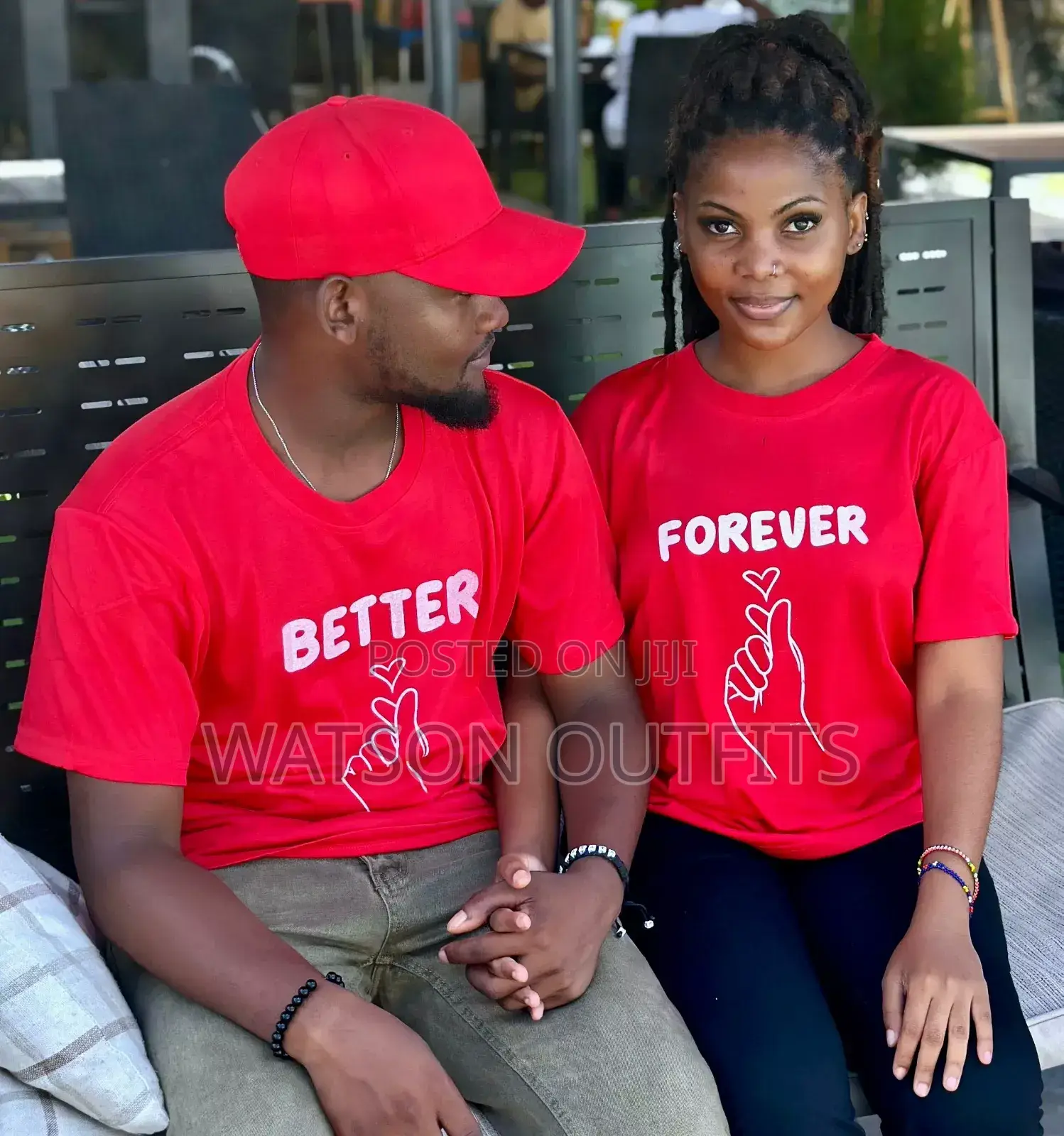 2 Pcsfree Size Couple Wears