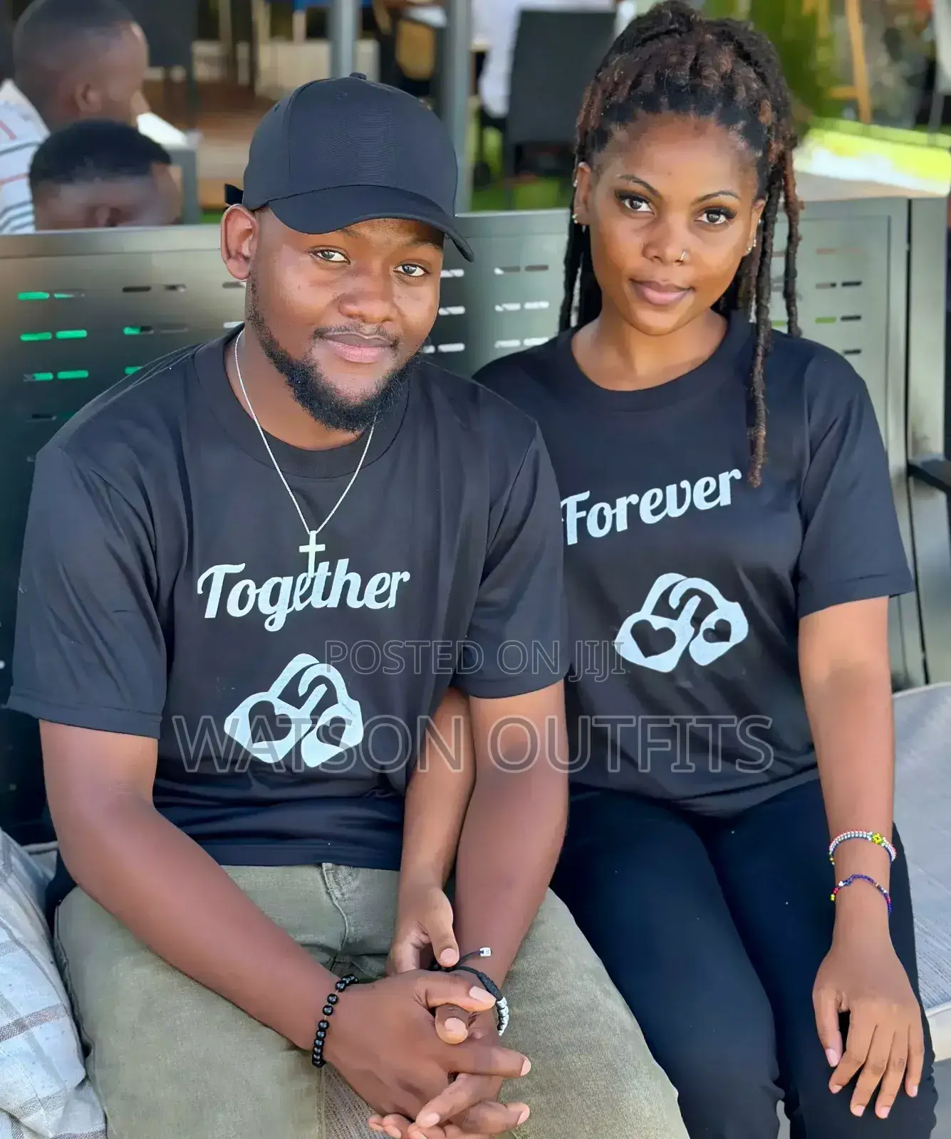 2 Pcsfree Size Couple Wears