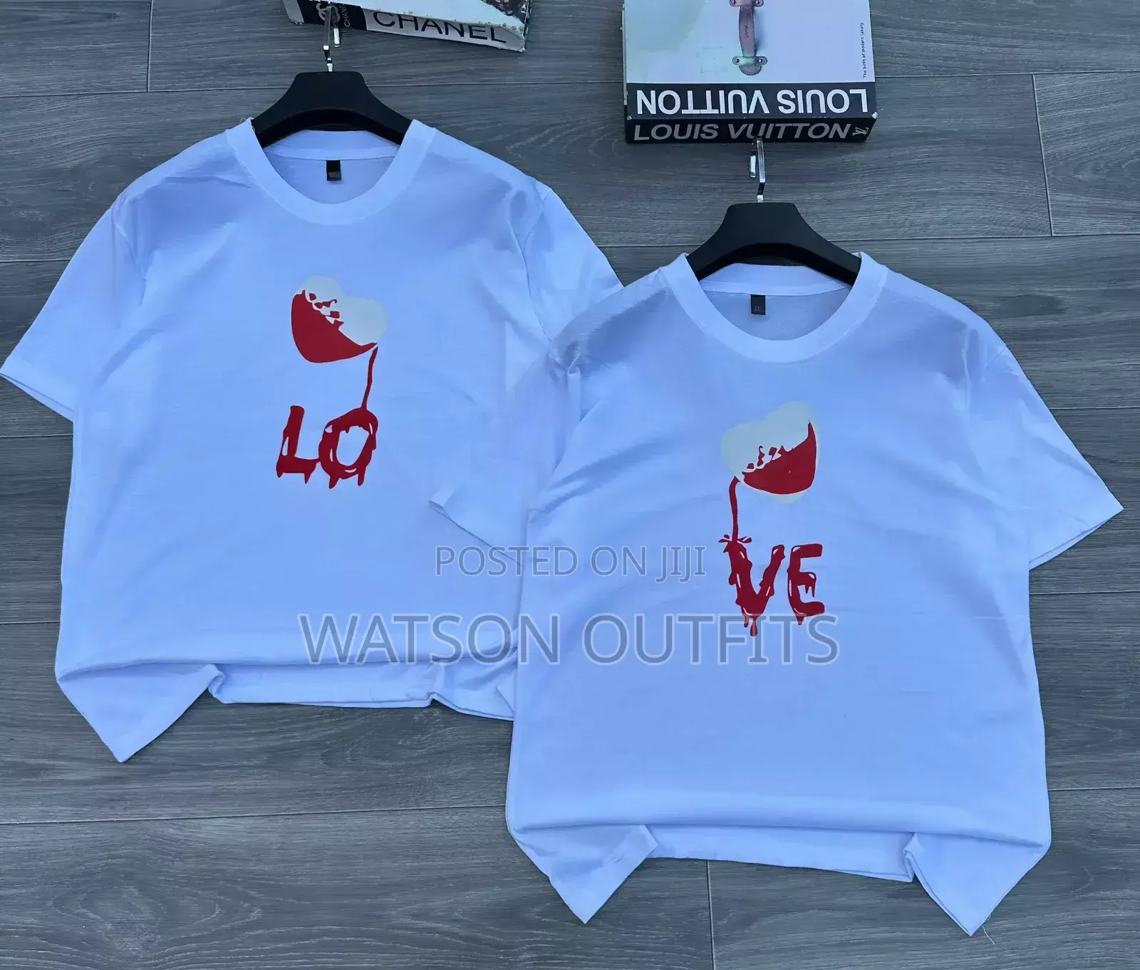 2 Pcsfree Size Couple Wears