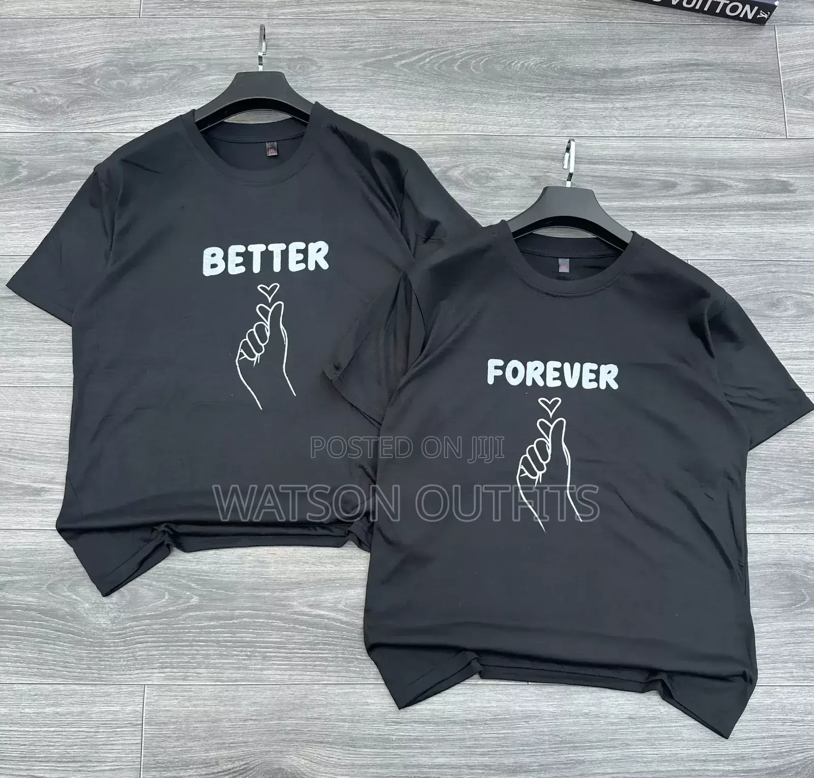 2 Pcsfree Size Couple Wears