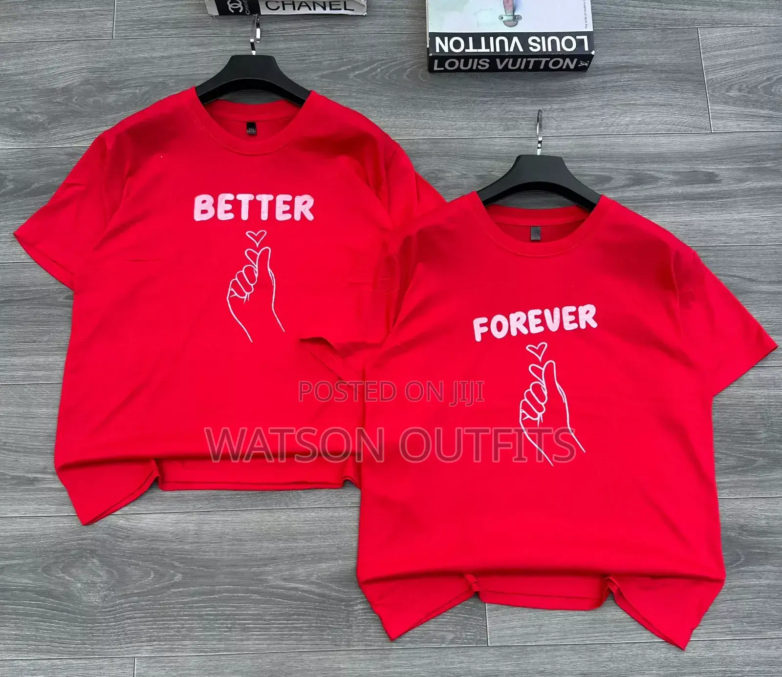 2 Pcsfree Size Couple Wears