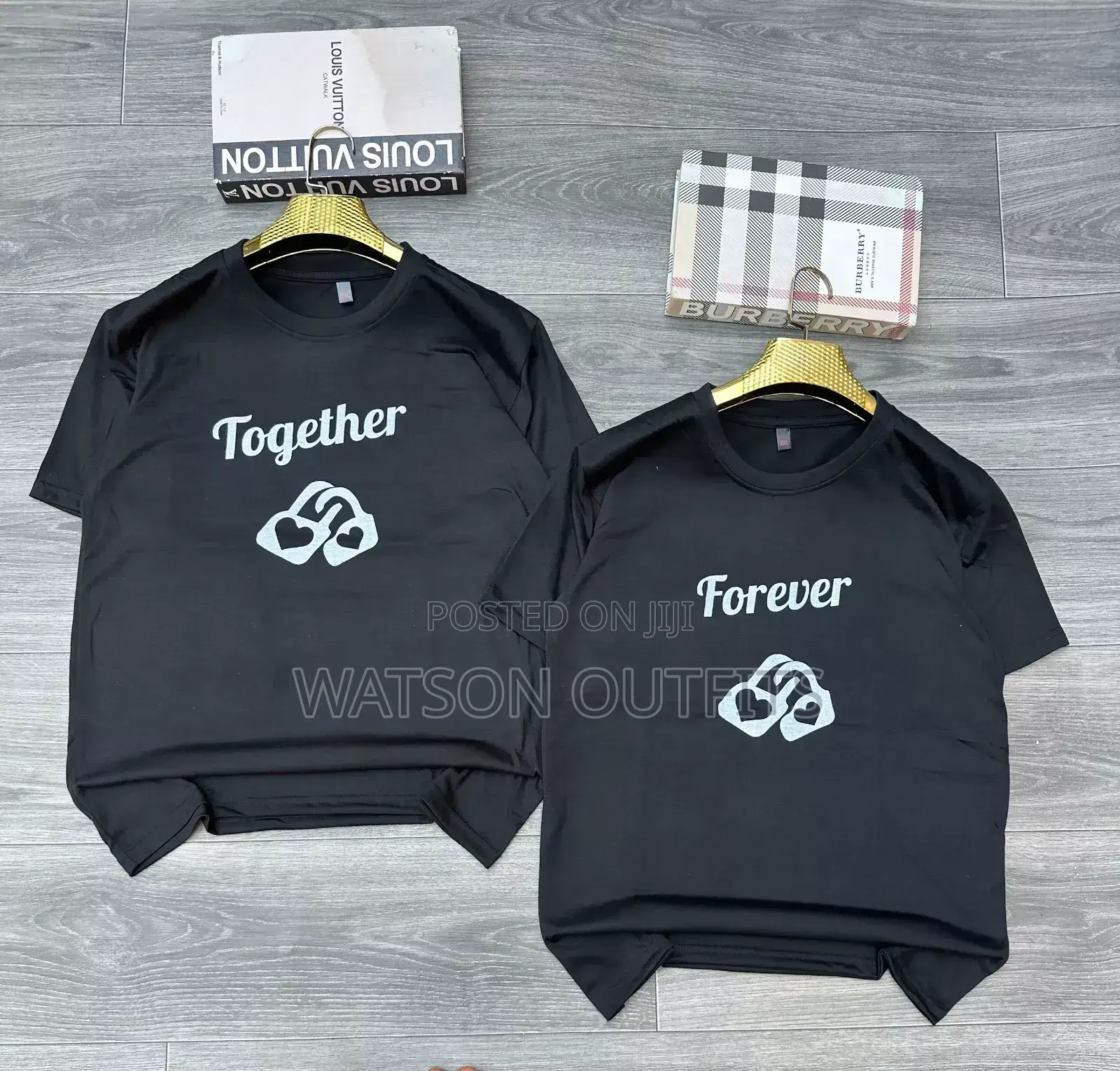 2 Pcsfree Size Couple Wears