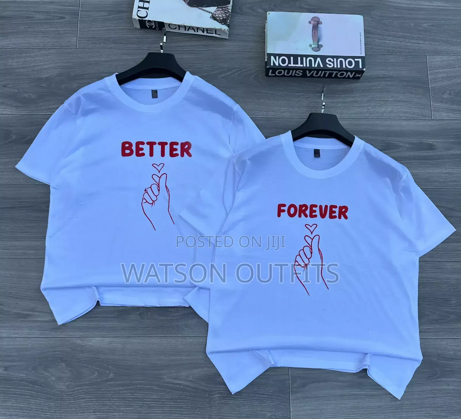 2 Pcsfree Size Couple Wears