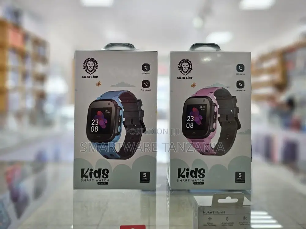 Green Lion Kids Smart Watch, Touch Control Method, Charging