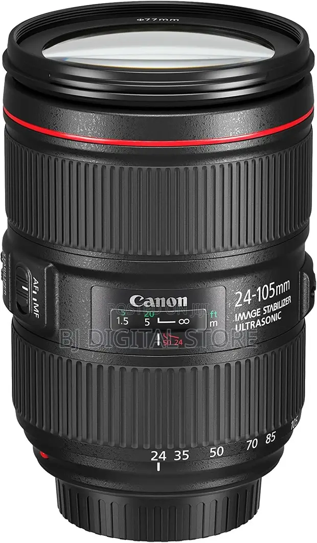 Canon EF 24-105mm F/4l IS II USM Lens - BJ Digital store ▷ Price