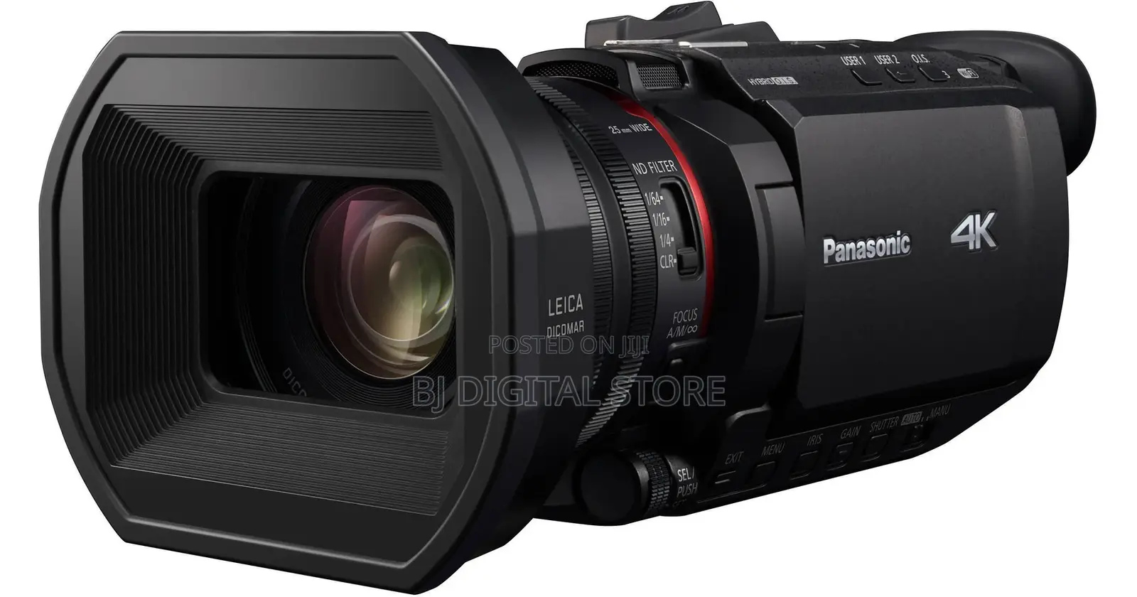 Panasonic HC-X1500 UHD HDMI Pro Camcorder With 24x Zoom