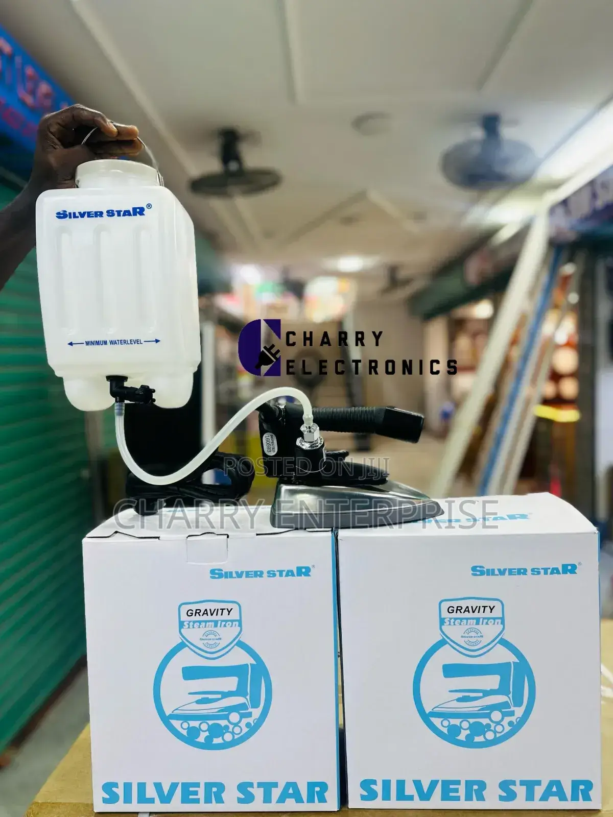 Silver Star Industrial Laundry Steam Iron Water Tank Capacity: 4l*