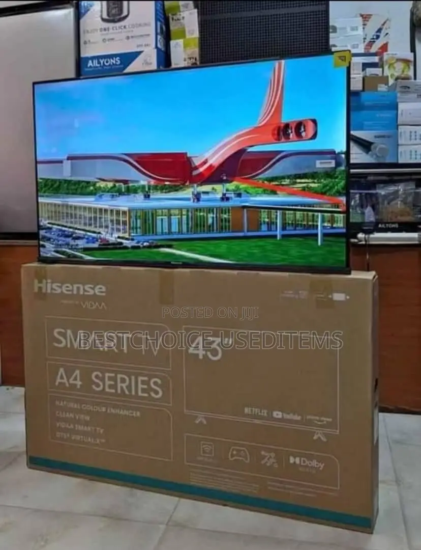 Hesense Smart Tv Inch 43 Fully Box Used Exchange Ipo