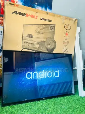 Mewe Tv Inch 43 Smart Tv Fully Box Imetumika Kidogo Exchang