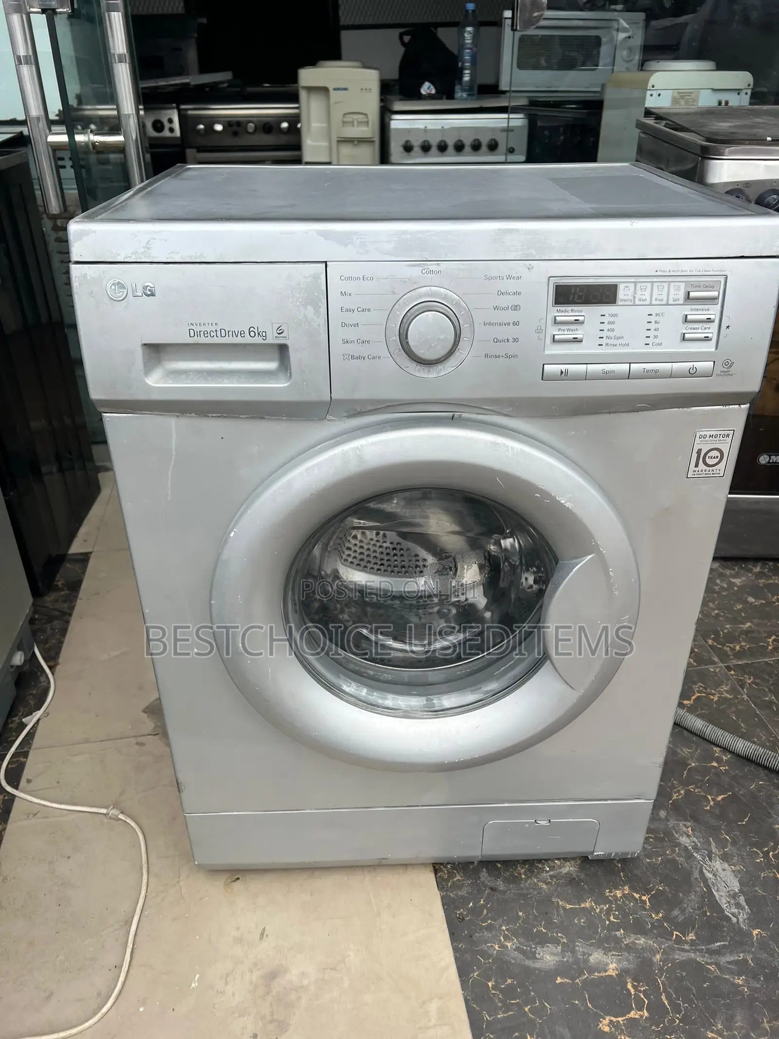 LG Kg 6 Inafua Na Kukausha Ni Used Kama Mpya Bado Ipo Good