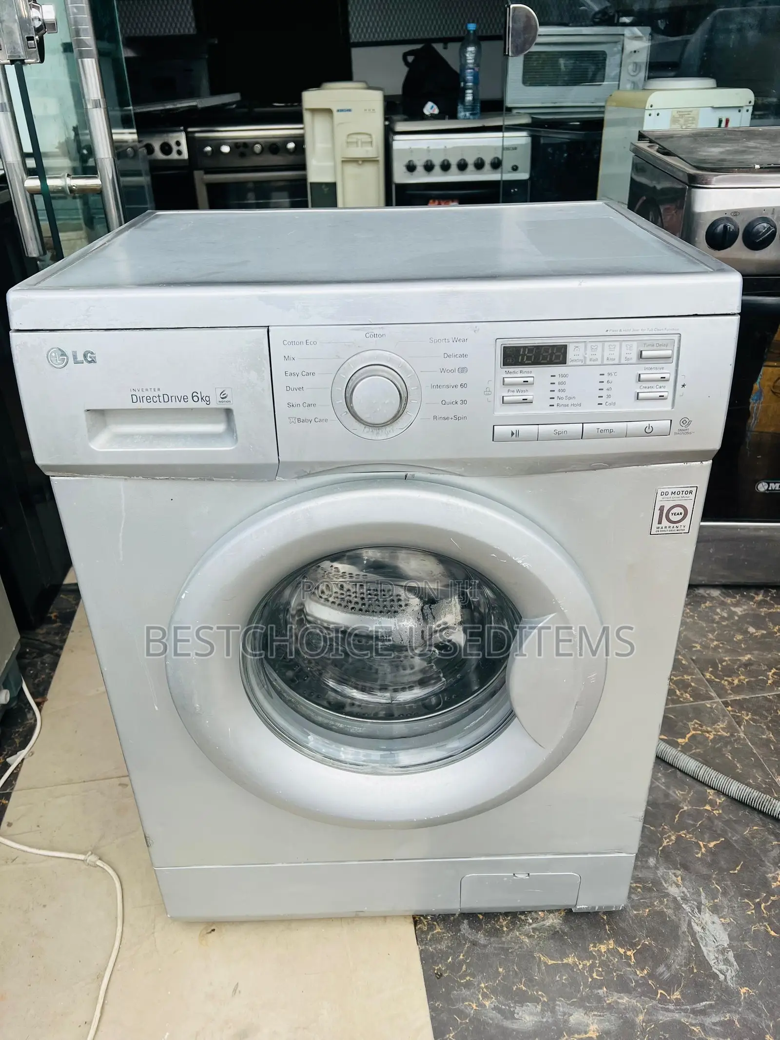 LG Kg 6 Inafua Na Kukausha Ni Used Kama Mpya Bado Ipo Good