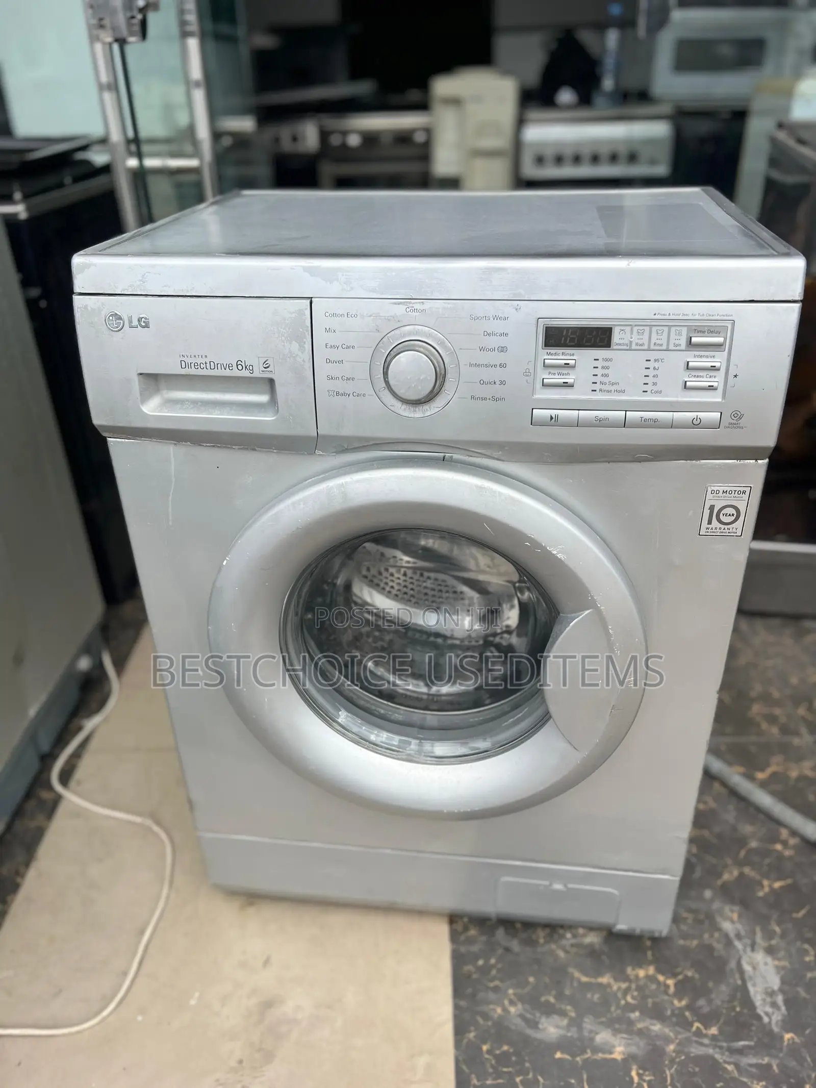 LG Kg 6 Inafua Na Kukausha Ni Used Kama Mpya Bado Ipo Good