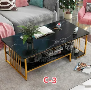 Coffee Table Black and Gold