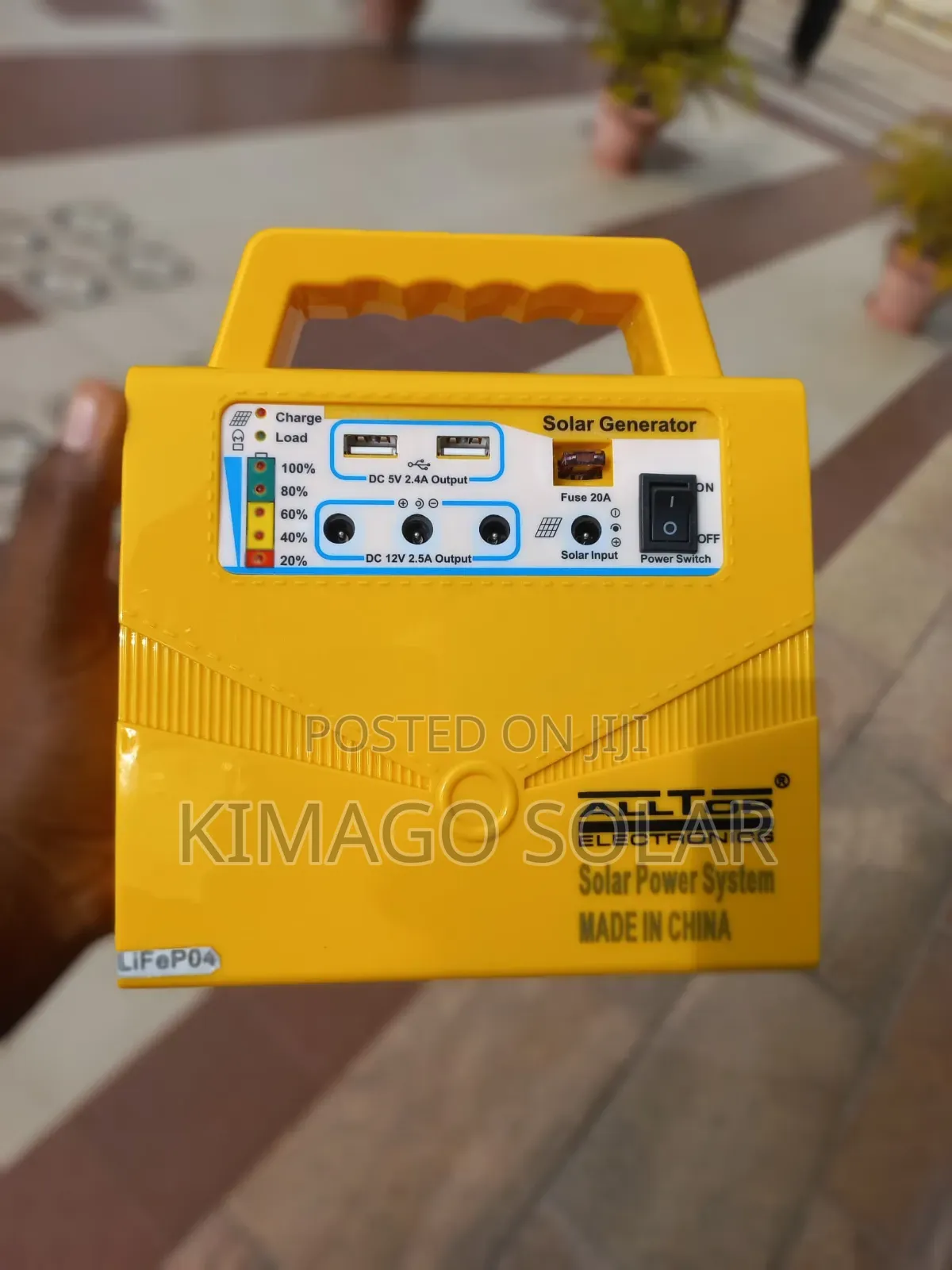 Mashine Mtambo Solar 20w Unapata Na Taa 3