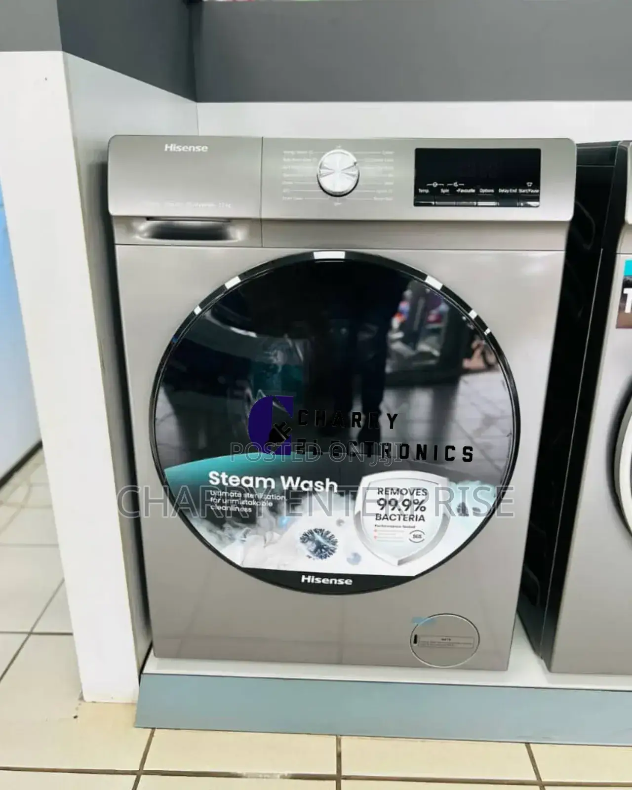 HISENSE Washing Machine Automatic 
Front Load
kg 12