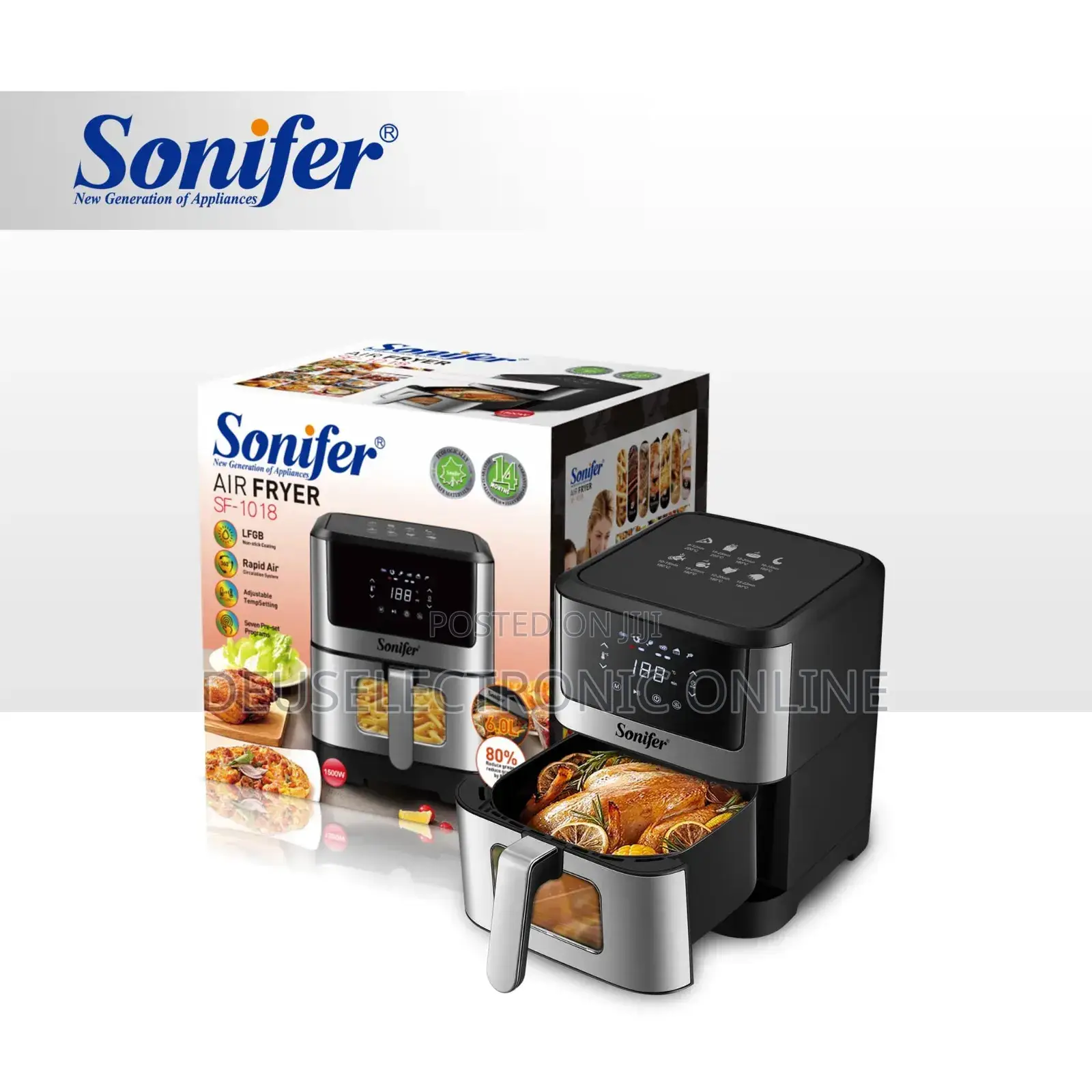 Air Fryer Digital Touch 6L