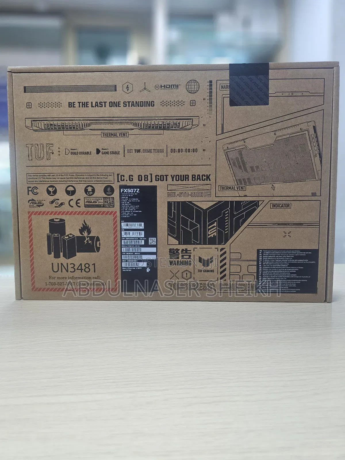 New Laptop Asus TUF Dash F15 16GB Intel Core I5 SSD 512GB