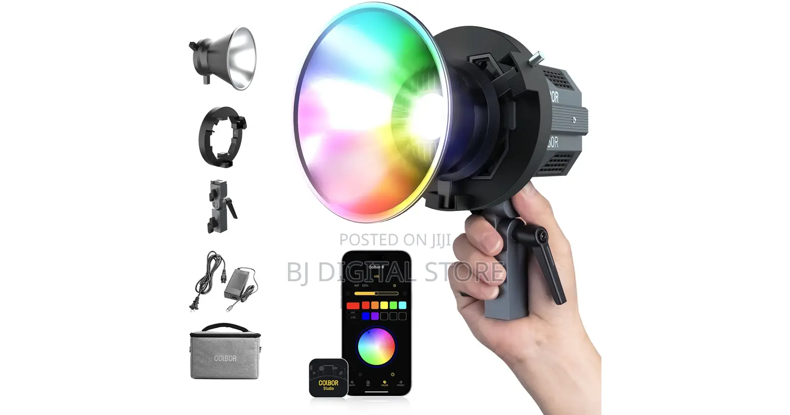 Colbor Cl60r RGB Cob LED Monolight