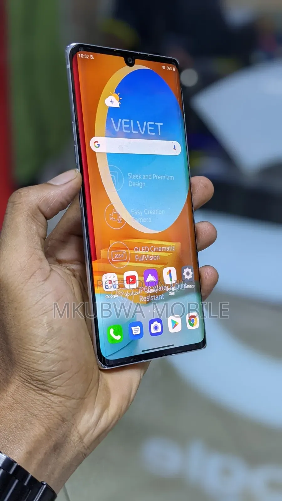 LG Velvet 128 GB White