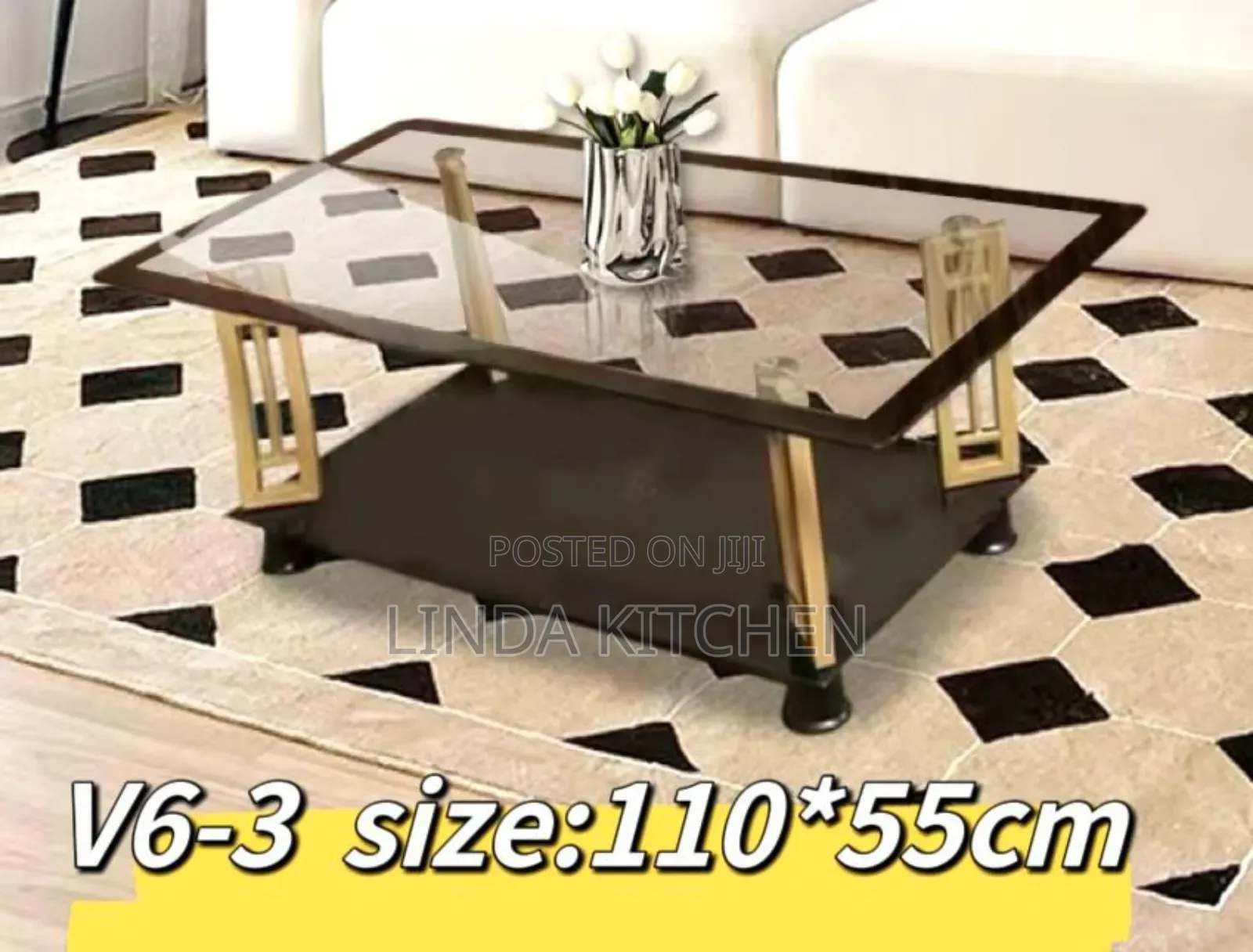 Meza Za Kioo 110*55cm