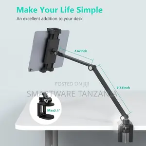 iPad Desk Mount, Tablet Holder, Adjustable Tablet Stand