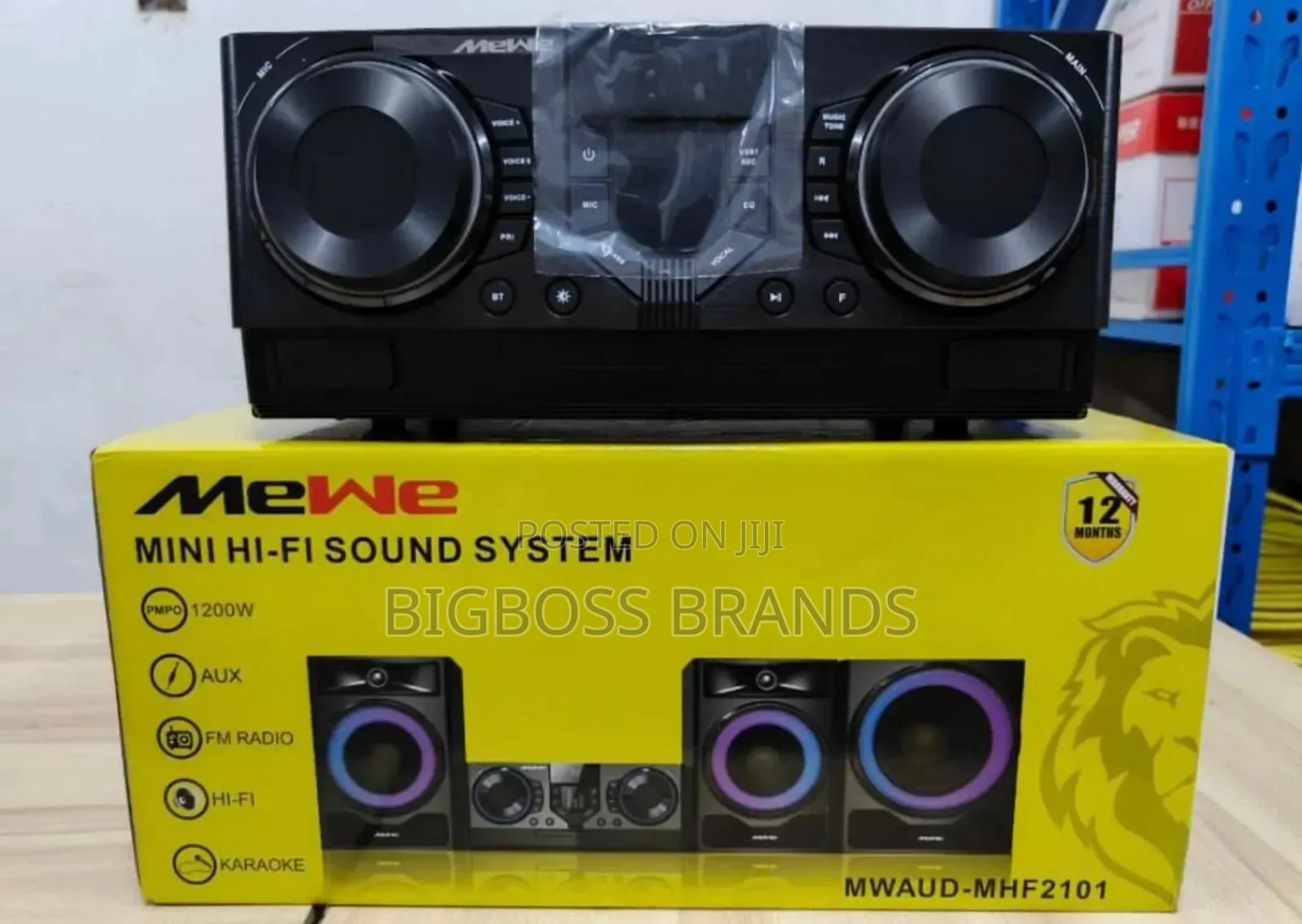 Mewe Mini Hifi Sound System 1200 Watts
