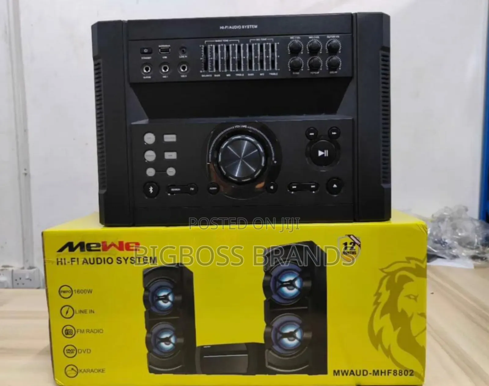 Mewe Hi-Fi Audio Tower Sound System 1600 Watts