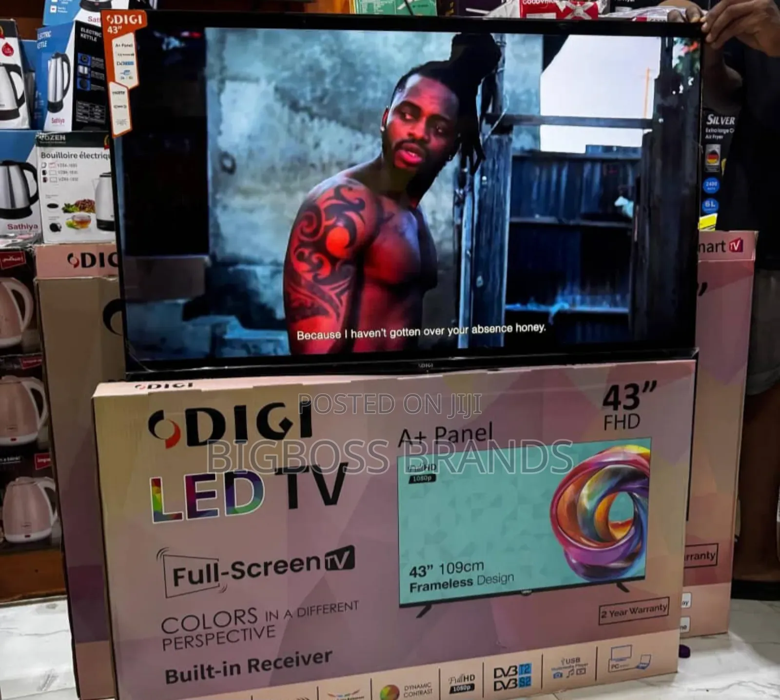 Digi 43 Inch Normal Frameless Full Hd