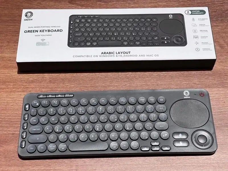 Portable Wireless Keyboard With Touchpad Pc/Notebook/Tv Box