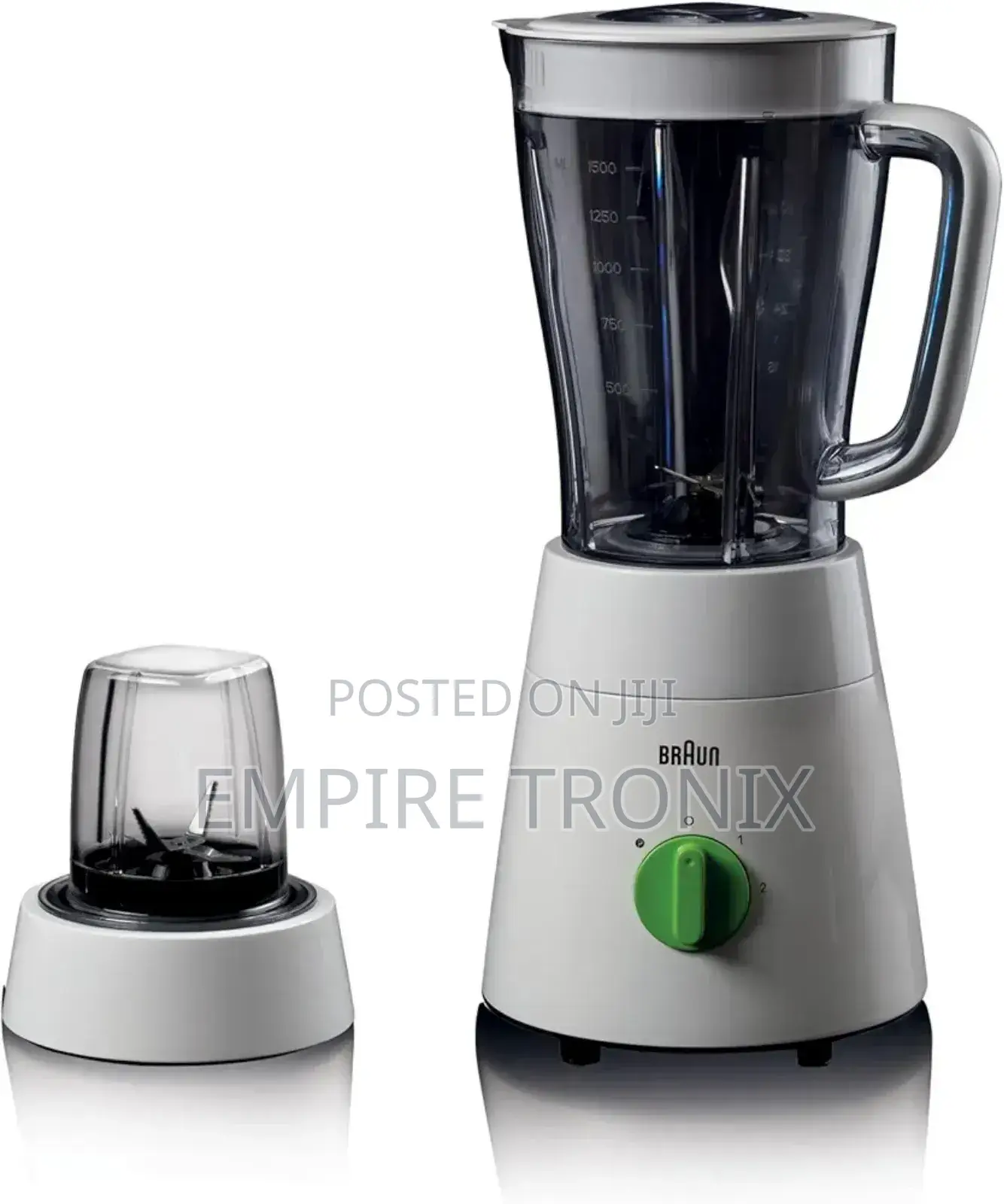Braun 1.5L Powerblend Blender JB0115WH – 600W