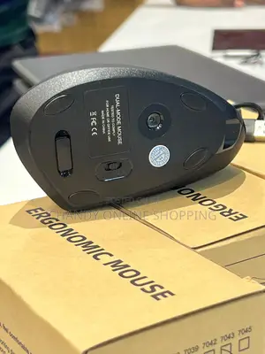 Ergonomic Wireless Rechargeable , Bluetooth Mouse