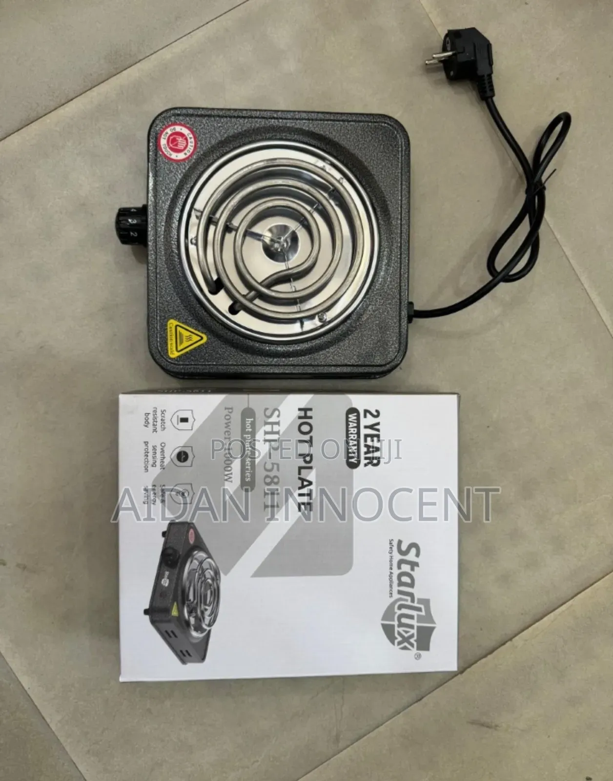 Starlux Hot Coil Plate (Jiko)
