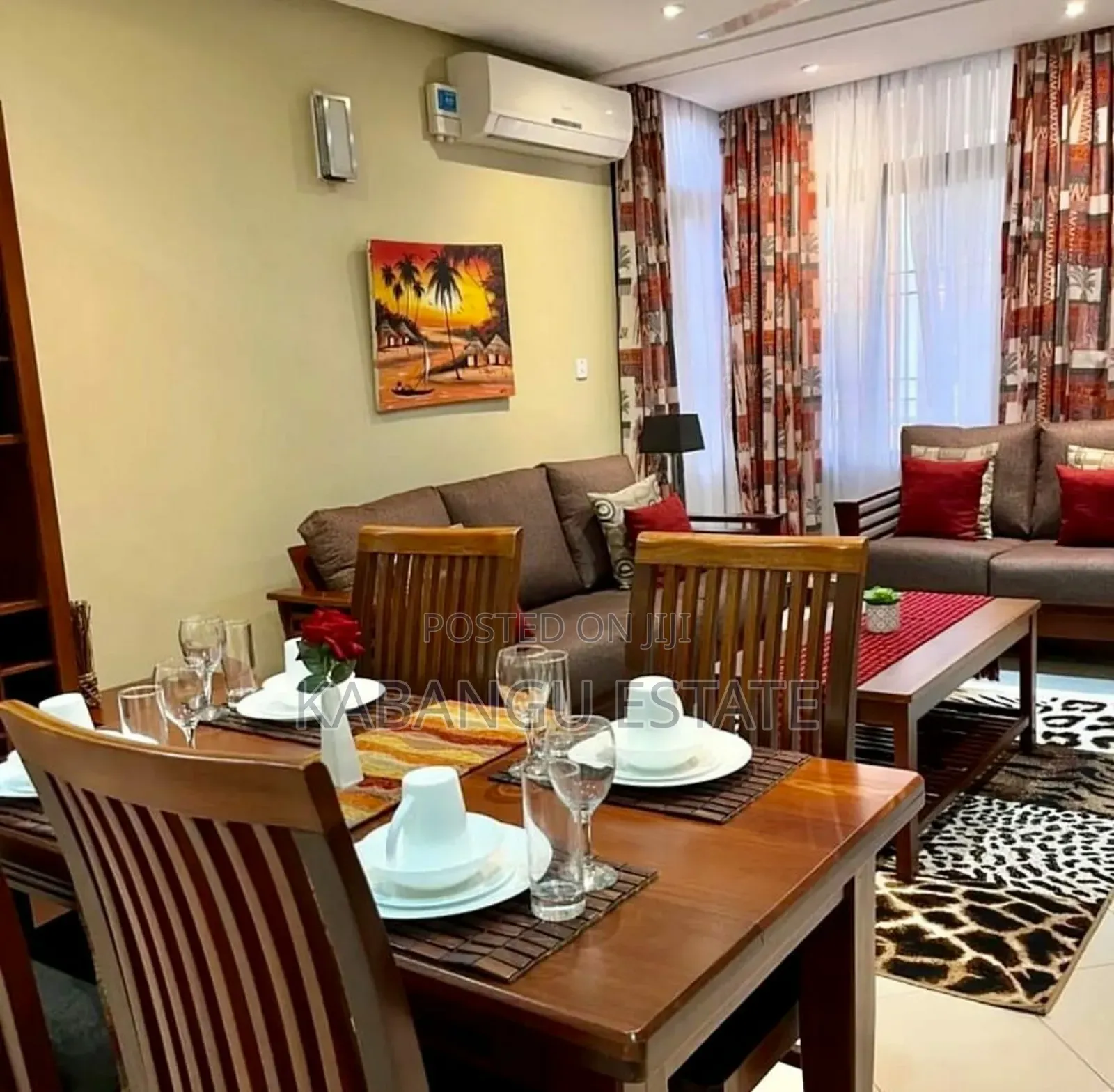 Furnished 2bdrm Apartment in Mikocheni for rent