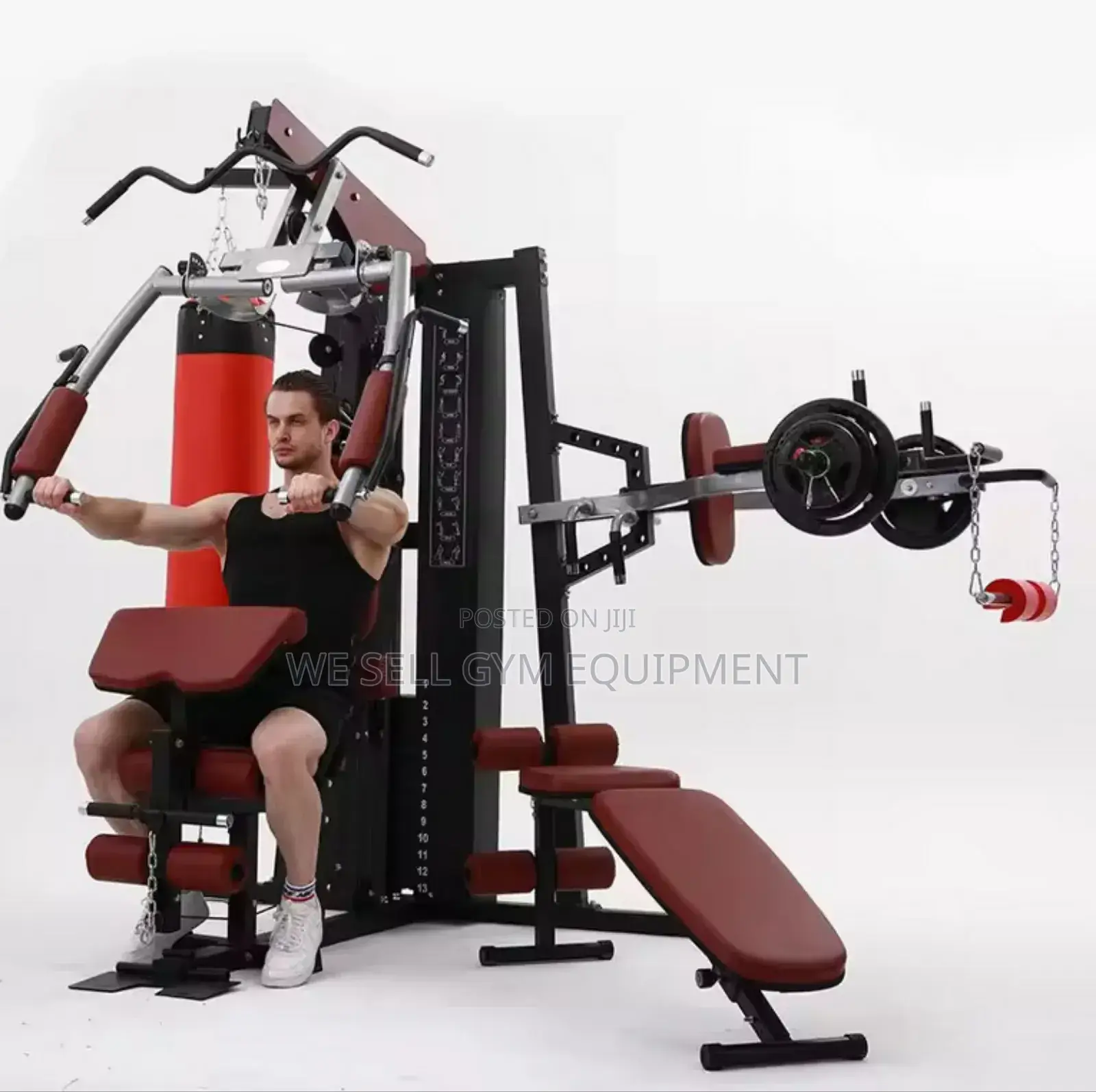 Multifunctional Gym Three Station