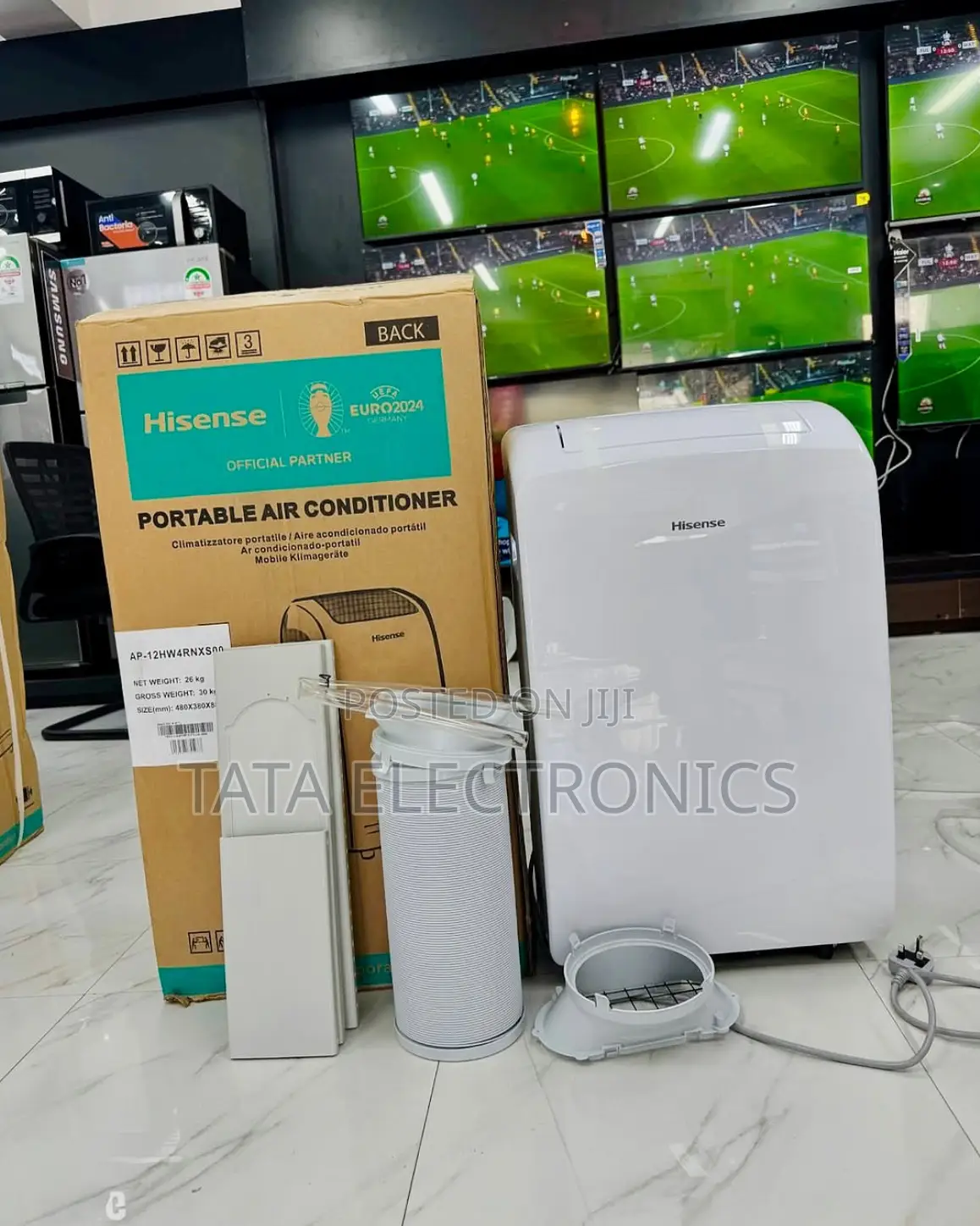 Hisense 12000 BTU Portable Air Conditioner || AP12-HR4SEJS00