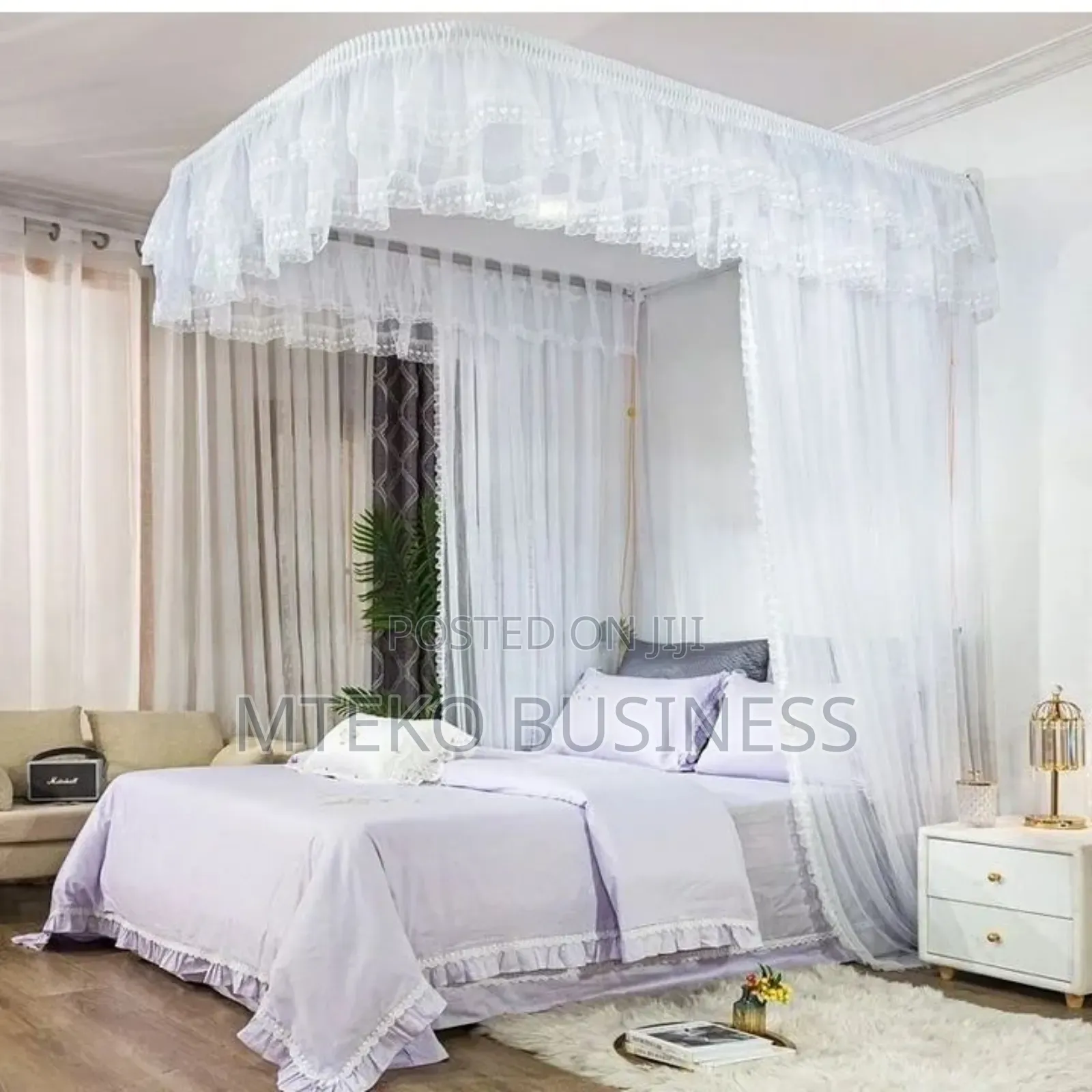 Rails Mosquitor Nets Wall Mounted