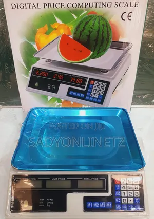 Rechargable Digital Price Computing Scale 40kg