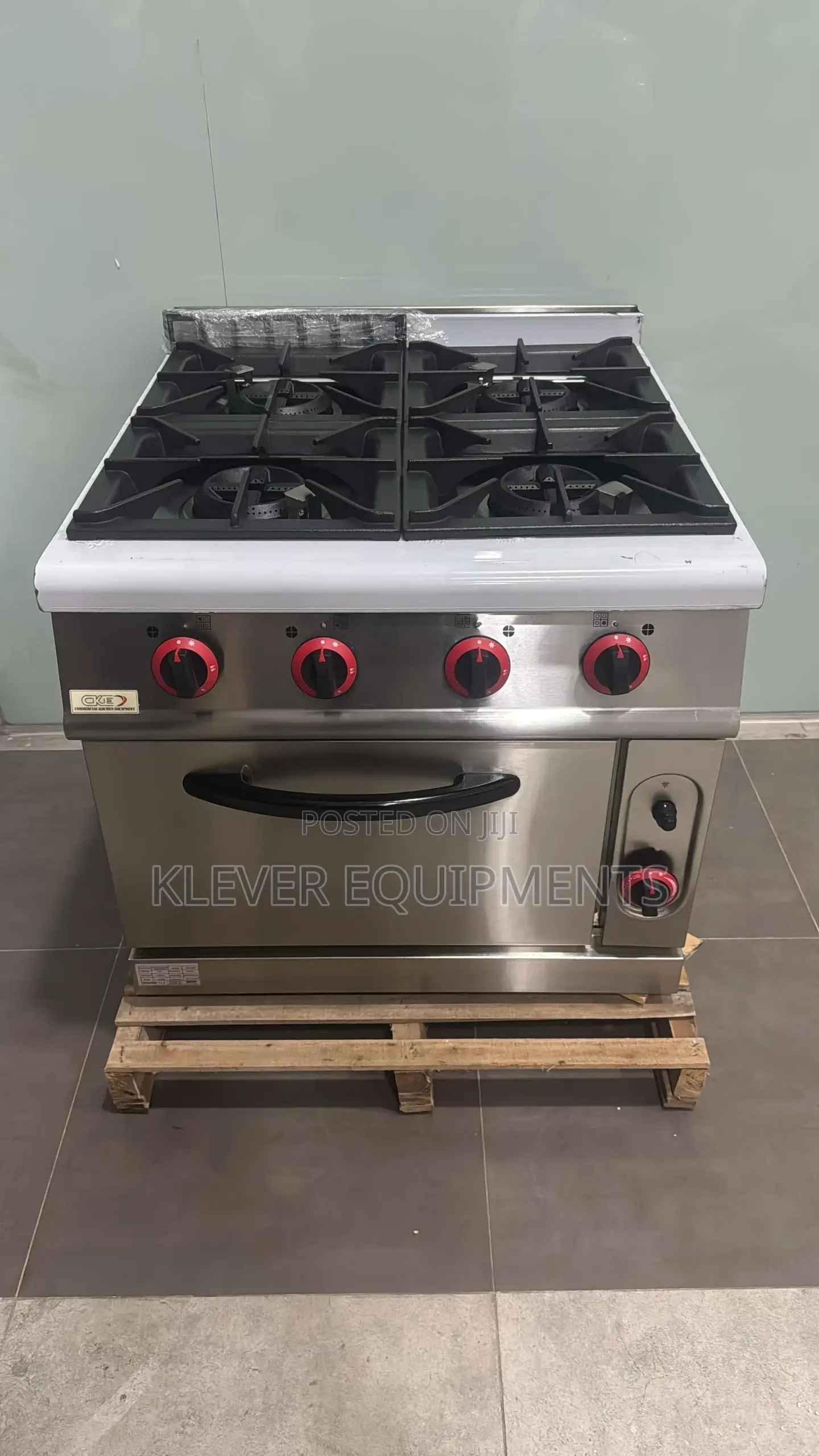 Commercial Heavy Duty 4 Burners Gas Cooker HGR-705
