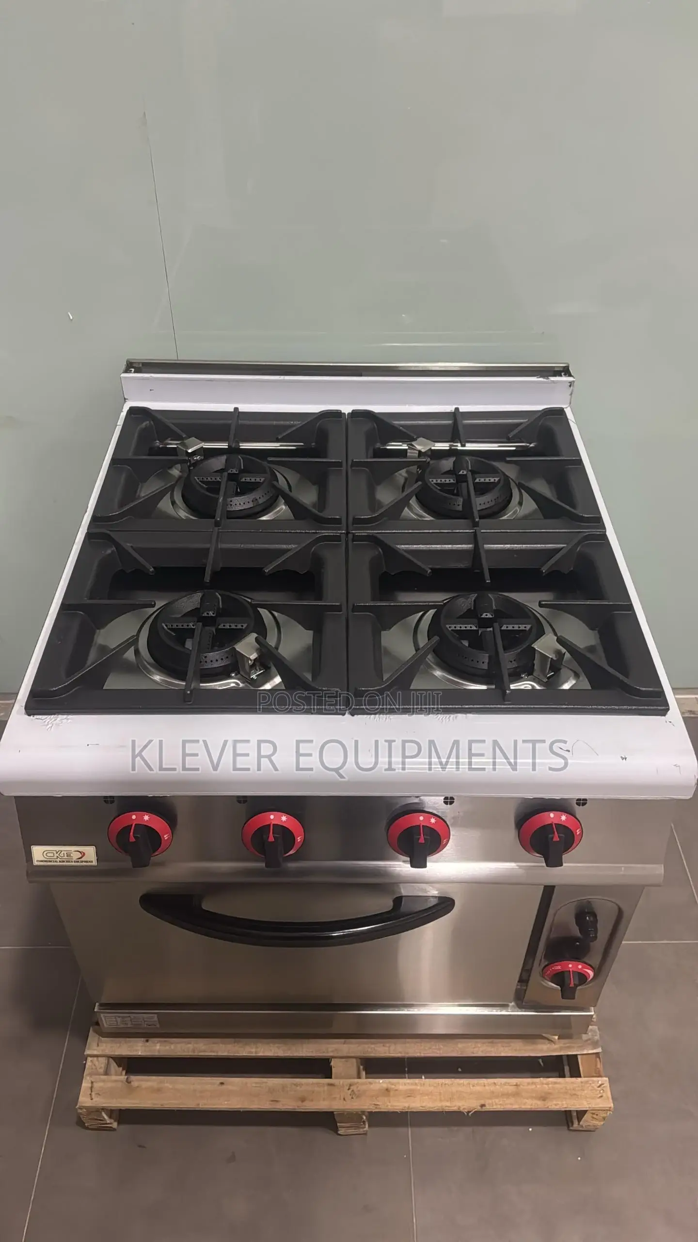 Commercial Heavy Duty 4 Burners Gas Cooker HGR-705