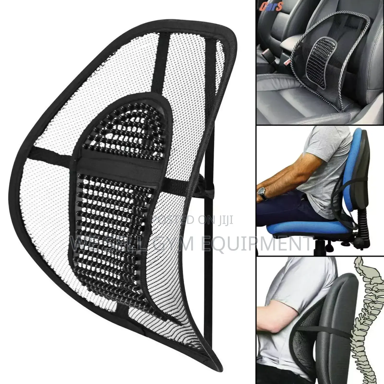 Lumbar Back Support Cushion for Office Chair and Car Seat